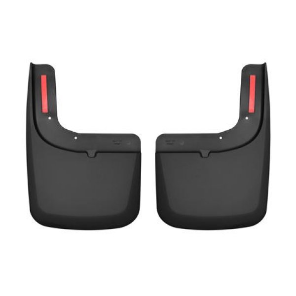 2017 Ford F-250 / F-350 Super Duty Black Front Mud Guards (w/Flares)