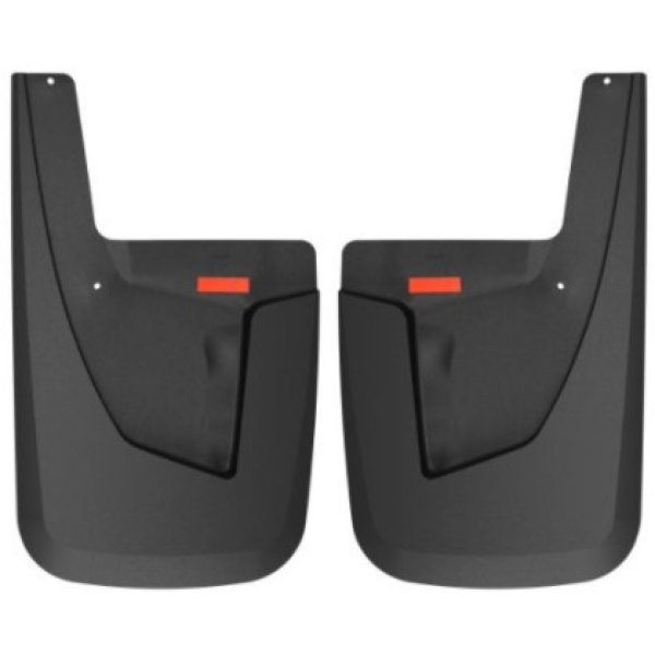 19-22 RAM 2500/3500 w/o OEM Fender Flares Custom Rear Mud Guards - Black