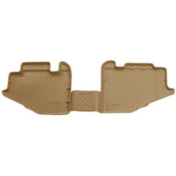 97-05 Jeep Wrangler Classic Style 2nd Row Tan Floor Liners