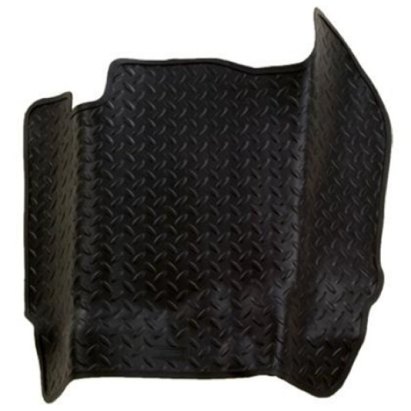 96-99 Suburban/Tahoe/Yukon Classic Style Center Hump Black Floor Liner (w/oFloor Shift)