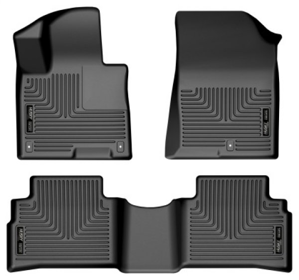 2023 Kia Sportage WeatherBeater Front & 2nd Seat Floor Liners - Black