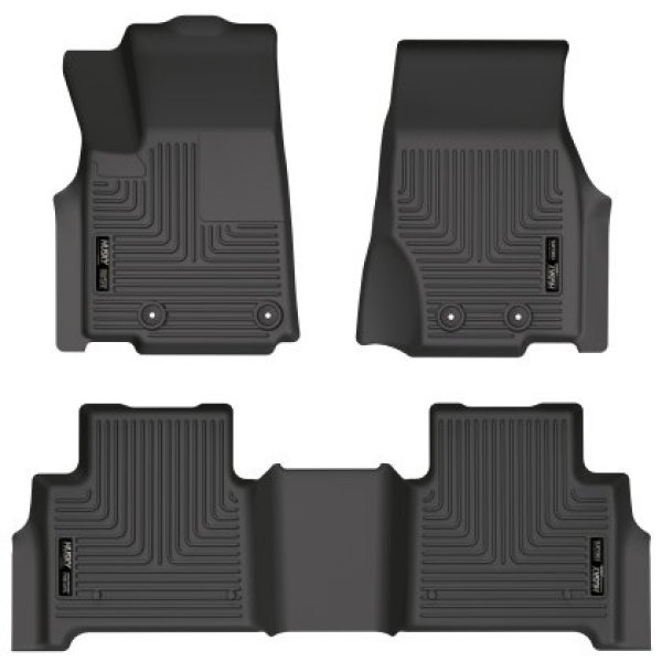 2022 Jeep Grand Cherokee (New Style) Weatherbeater Black Front & 2nd Seat Floor Liner