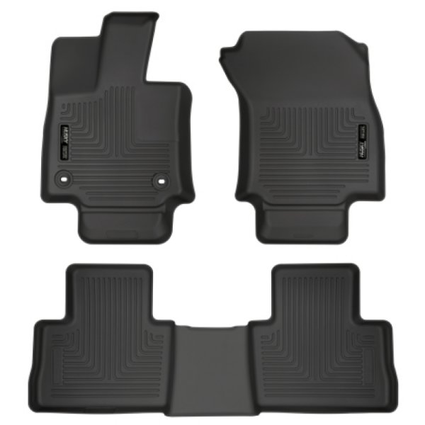 2019 Toyota RAV4 Weatherbeater Black Front & 2nd Seat Floor Liners