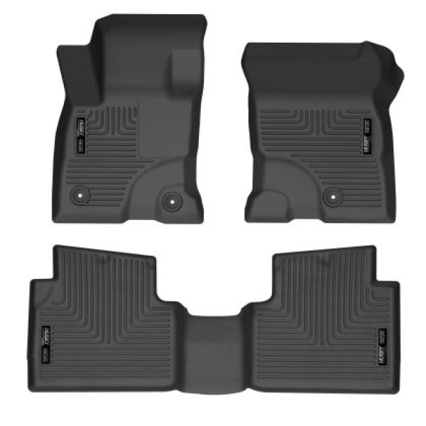 2022 Ford Escape Hybrid Black Front & 2nd Seat Floor Liners