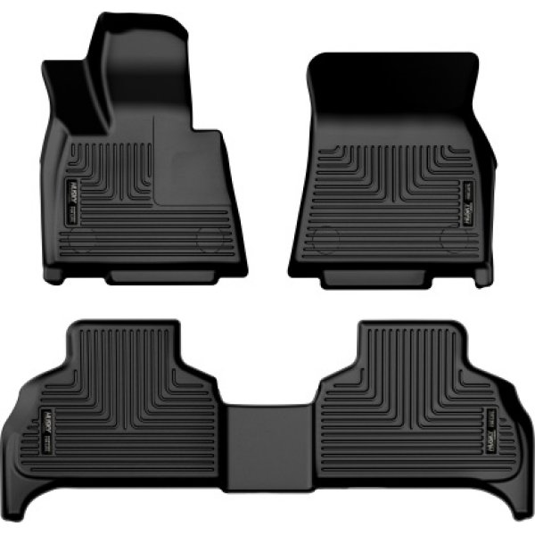 19-23 BMW X5 Weatherbeater Black Front & 2nd Seat Floor Liners