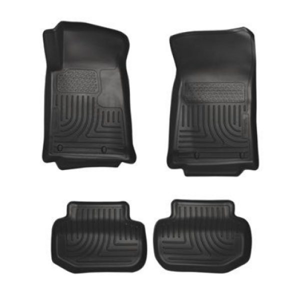 10-12 Chevrolet Camaro WeatherBeater Combo Black Floor Liners