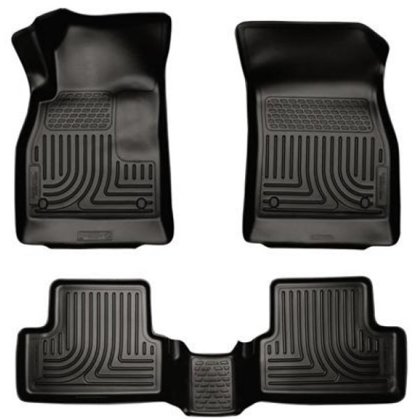11-12 Chevrolet Cruze WeatherBeater Combo Black Floor Liners
