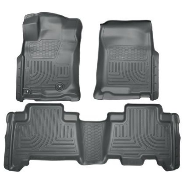 10-12 Toyota 4Runner/Lexus GX460 WeatherBeater Combo Black Floor Liners
