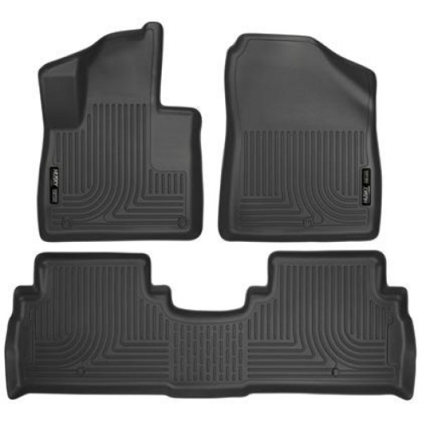 2016 Kia Sorento WeatherBeater Combo Black Floor Liners