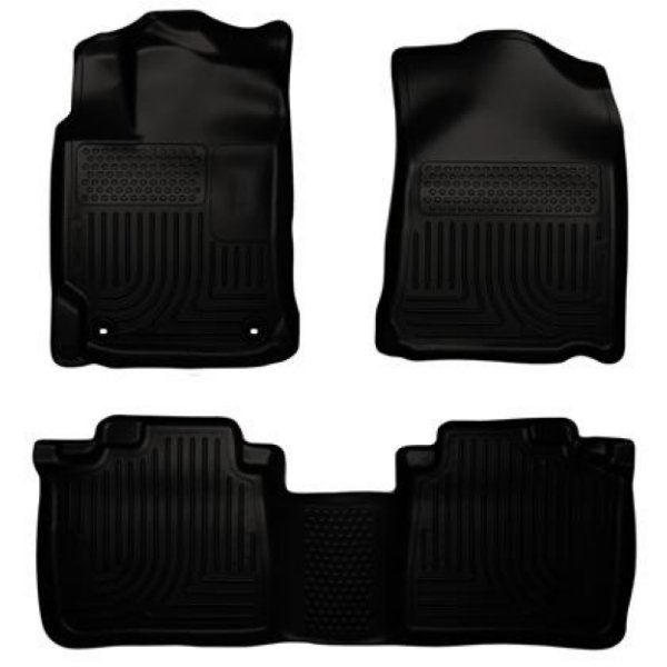 2012 Toyota Camry WeatherBeater Combo Black Floor Liners