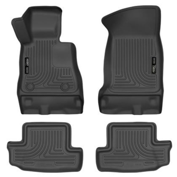 16-17 Chevy Camaro WeatherBeater Front and Second Row Black Floor Liners
