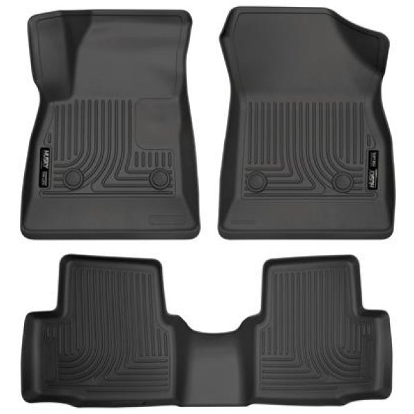 2016-2017 Chevrolet Cruze WeatherBeater Combo Floor Liners - Black