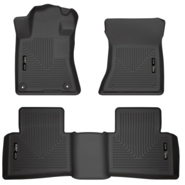 19-23 Nissan Altima WeatherBeater Black Front & Second Seat Floor Liner