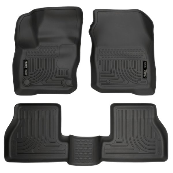 Weatherbeater 2016 Ford Focus RS Front & 2nd Seat Floor Liners - Black