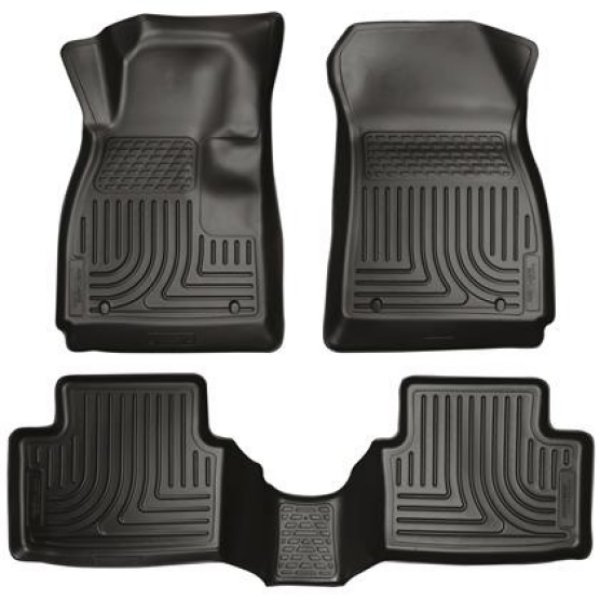 14 Mazda 6 Touring/Grand Touring/Sport Weatherbeater Black Front & 2nd Seat Floor Liner