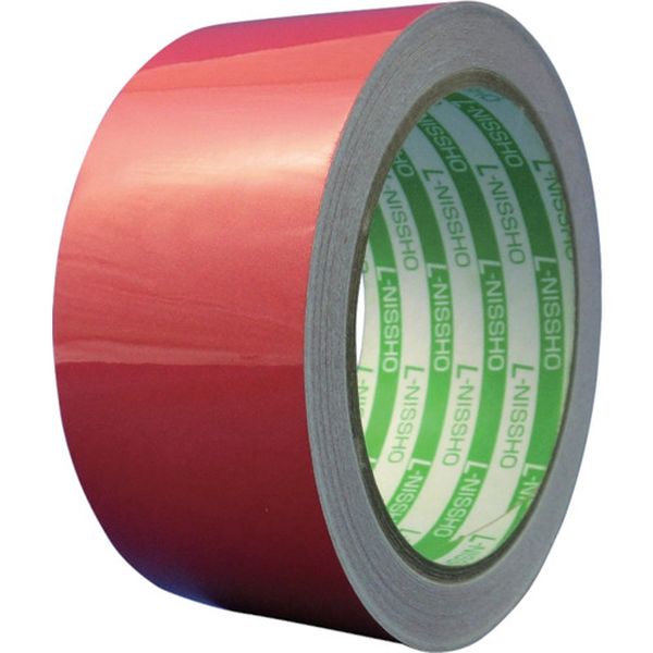 再帰反射テープ 75mmX10m レッド