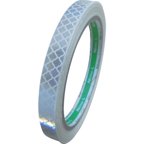 高輝度プリズム反射テープ10mmX5M ホワイト