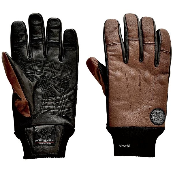 HOUSTON 2024年秋冬モデル レザーグローブ A-10 ブラウン