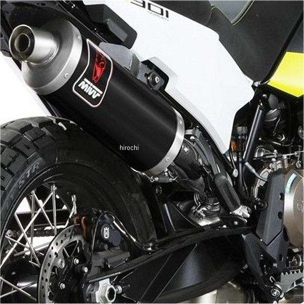 スリップオンマフラー DAKAR 22年-24年 NORDEN901 ステンブラック