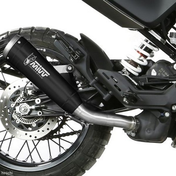 スリップオンマフラー GHIBLI 21年-23年 ハスクバーナ Svartpilen401 ブラックステン