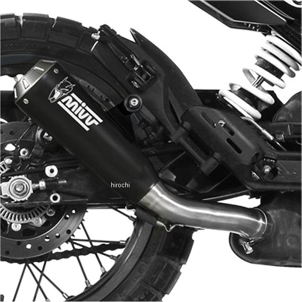 スリップオンマフラー X-M1 21年-23年 スヴァルトピレン125 ステンレスブラック