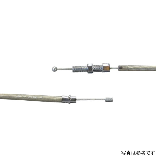 HW-002566  クラッチケーブル 68年-84年 FX/FLH 4速 アーマーコート(ステンメッシュ)