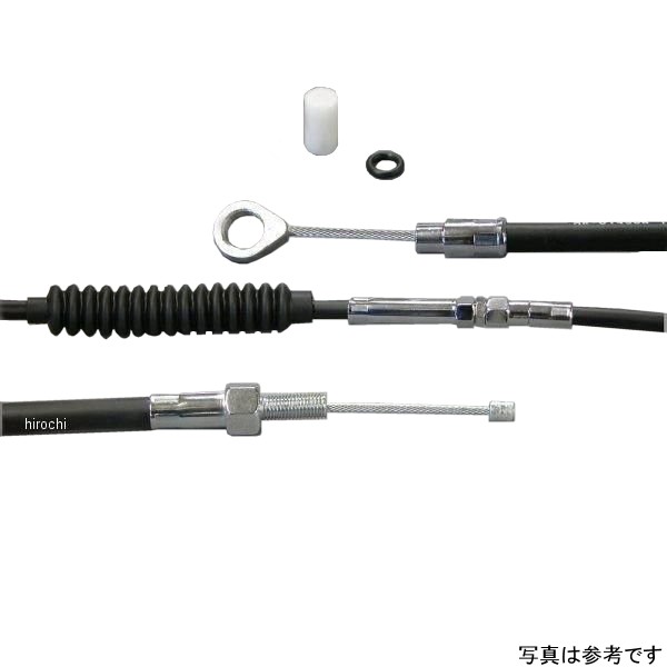 HW-037606  クラッチケーブル 07年-17年 Twin Cam ターミネーター(黒)