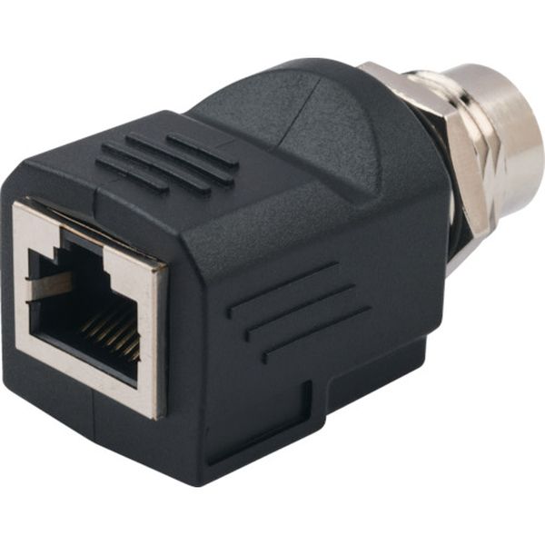 RJ45⇔M12(Dコードタイプ)変換アダプタ
