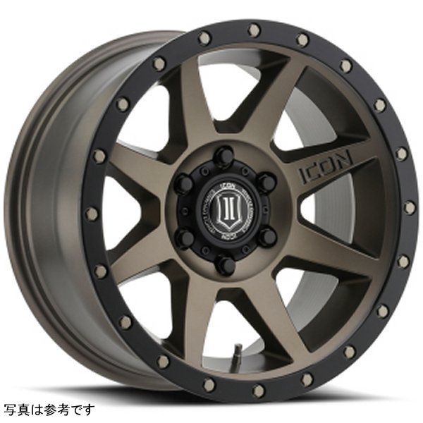 ICON Rebound 17x8.5 6x135 6mm Offset 5in BS 87.1mm Bore Bronze Wheel