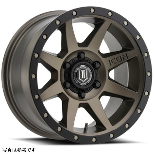 ICON Rebound 17x8.5 6x120 0mm Offset 4.75in BS 67mm Bore Bronze Wheel