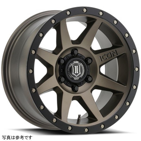 ICON Rebound 18x9 6x135 6mm Offset 5.25in BS 87.1mm Bore Bronze Wheel