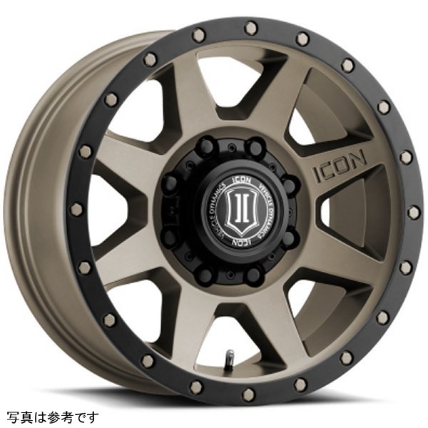 ICON Rebound HD 18x9 8x170 6mm Offset 5.25in BS 125mm Bore Bronze Wheel