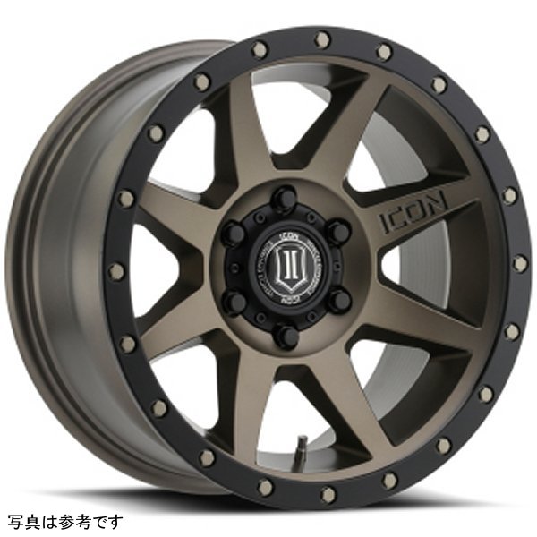 ICON Rebound 18x9 6x5.5 25mm Offset 6in BS 95.1mm Bore Bronze Wheel