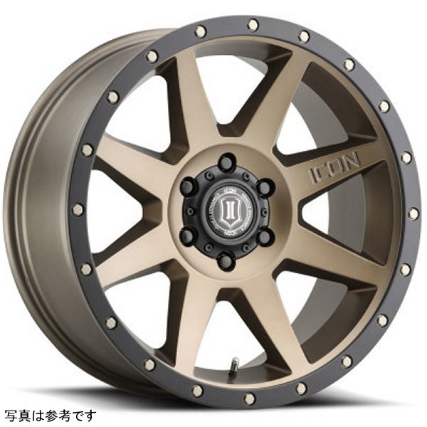 ICON Rebound 20x9 6x5.5 0mm Offset 5in BS Bronze Wheel