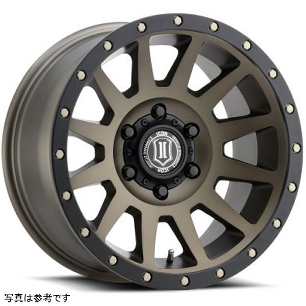 ICON Compression 17x8.5 6x135 6mm Offset 5in BS 87.1mm Bore Bronze Wheel