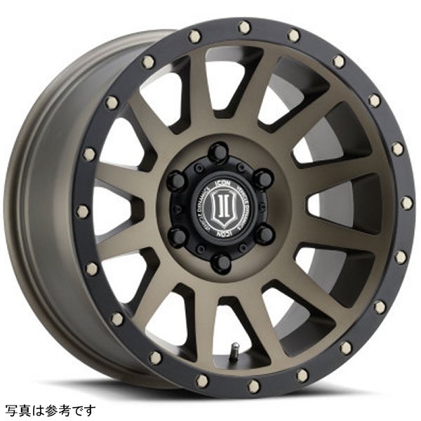 ICON Compression 17x8.5 5x5 -6mm Offset 4.5in BS 71.5mm Bore Bronze Wheel