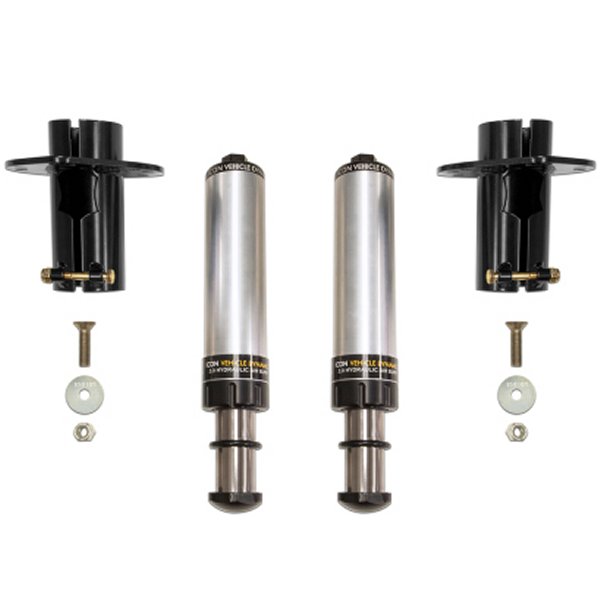 ICON 2020+ Jeep Gladiator JT / 2007+ Jeep Wrangler JK/JL Front Hyd Bump Stop Kit