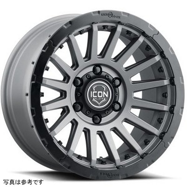 ICON Recon Pro 17x8.5 6 x 135 6mm Offset 5in BS 87.1mm Bore Charcoal Wheel