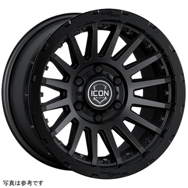 ICON Recon Pro 17x8.5 5x5 -6mm Offset 4.5in BS 71.5mm Bore Satin Black Wheel