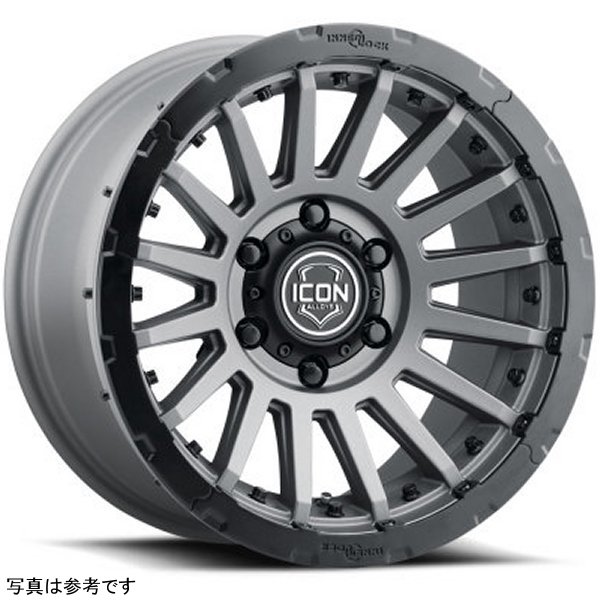 ICON Recon Pro 17x8.5 8 x 170 6mm Offset 5in BS Charcoal Wheel