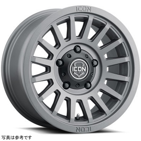 ICON Recon SLX 17x8.5 6x5.5 BP 0mm Offset 4.75in BS 106.1mm Bore Charcoal Wheel