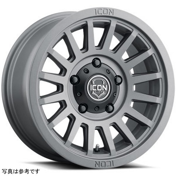 ICON Recon SLX 17x8.5 6x5.5 BP 25mm Offset 5.75in BS 95.1mm Bore Charcoal Wheel