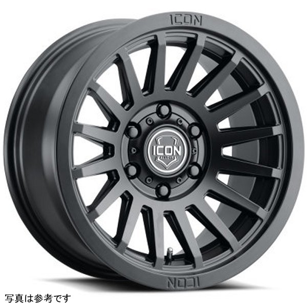 ICON Recon SLX 17x8.5 6x120 BP 0mm Offset 4.75in BS 67mm Bore Satin Black Wheel