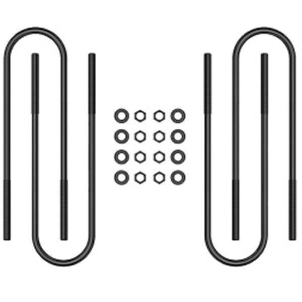 ICON 00-04 Ford F-250/F-350 Front Semi Round U-Bolt Kit