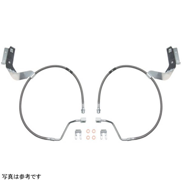 ICON 2017+ Ford F-250/F-350 Front 4.5 & 7in Extended SS Brake Line Kit