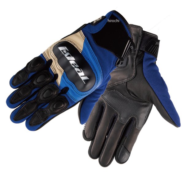 プロテクションメッシュグローブ ヘリテージ アイボリー/青