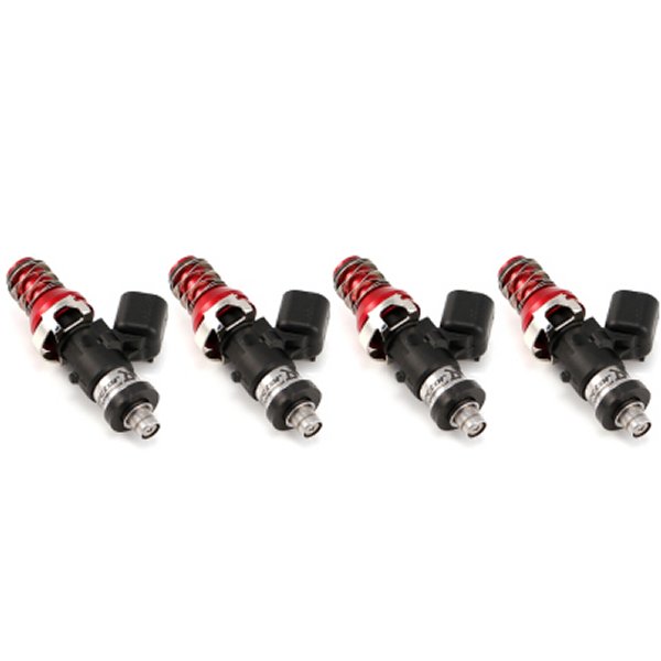 ID1050 Injectors- 11mm Top Adapter (Red)- Denso Lower Cushions (Set Of 4)