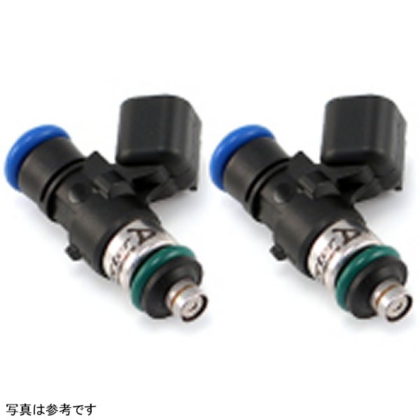 ID1050X Fuel Injectors 34mm Length 14mm Top O-Ring 14mm Lower O-Ring (Set of 2)