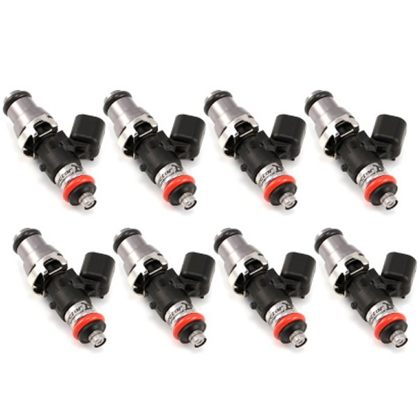 ID1050X Injectors 14mm (Grey) Adaptor Top (Set of 8) Orange Lower O-Ring