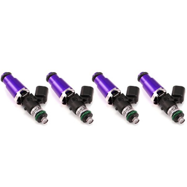 ID1050X Injectors 14mm (Purple) Top (Set of 4)